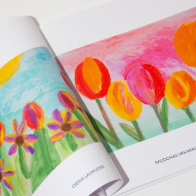 Vaikų piešinių albumas